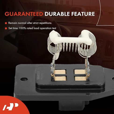 A-Premium HVAC Blower Motor Resistor with Wire Harness Kit Compatible with Honda Vehicles - Civic 1992-1998, Civic del Sol 1993-1997 - Replace# 79330SR3A01 in Saudi Arabia