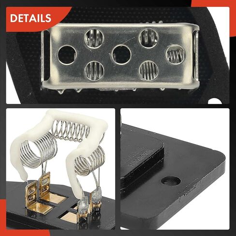 A-Premium HVAC Blower Motor Resistor with Wire Harness Kit Compatible with Honda Vehicles - Civic 1992-1998, Civic del Sol 1993-1997 - Replace# 79330SR3A01 in Saudi Arabia