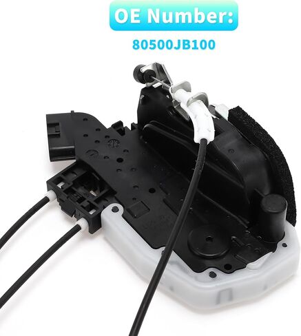 X AUTOHAUX Replacement Front Right Passenger Side Power Door Lock Actuator Motor with Cable for Nissan Altima 2008-2013 Door Latch Actuator Assembly Replace No.80500JB100 Black in Saudi Arabia
