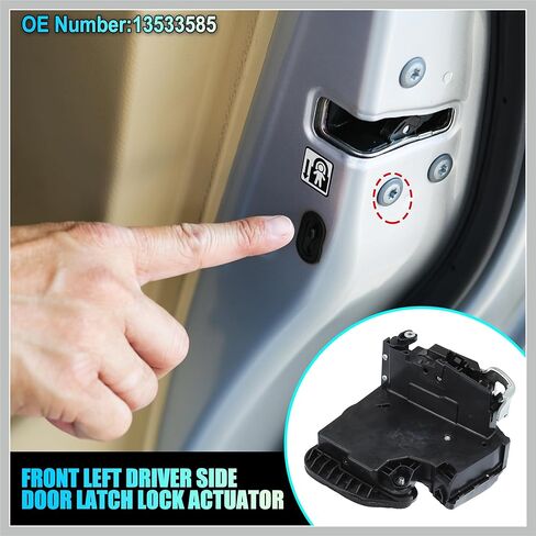 No.13533585 مجموعة مشغل قفل الباب الجانبي للسائق الأمامي الأيسر لـ Chevy Silverado 1500 19-23 لـ Chevy Suburban Tahoe 2015-2020 قطع غيار السيارات البديلة in Saudi Arabia