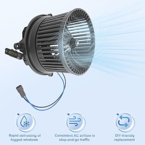 76944 HVAC Blower Motor for Freightliner M2 112 2009-2013 M2 106 2003-2013 6.7L 7.7L 9L in Kuwait