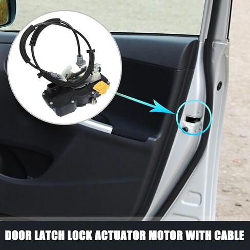 uxcell Front Right Side Power Door Lock Actuator Motor with Cable for Cadillac Escalade 2007-2014 No.22862025 in Saudi Arabia