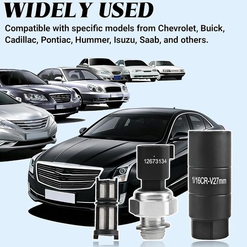 Oil Pressure Sensor Socket 12673134, Oil Pressure Switch Sending for 2009-2020 Chevy Silverado 1500 2500 3500 4500 Tahoe Suburban Avalanche, GMC Savana Sierra Yukon, Cadillac CTS Escalade in Kuwait