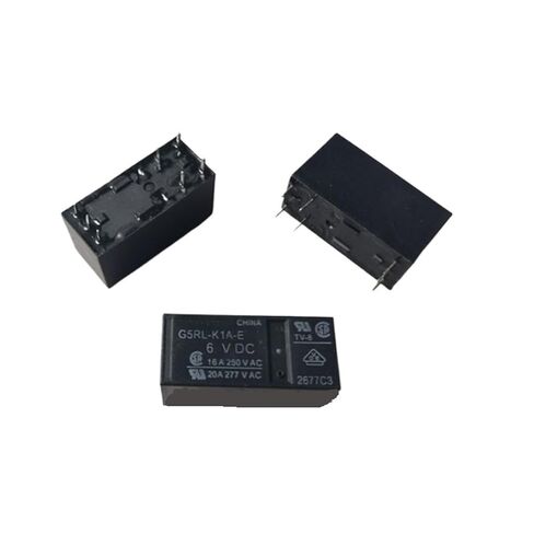 10 قطعة/الوحدة التتابع G5RL-K1A-E 6VDC 7 دبابيس 16A in Kuwait