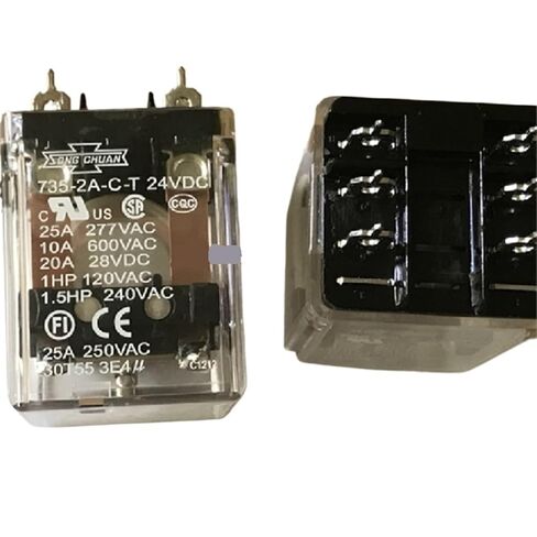 2pcs/lot Relay 735-2A-C-T 24VDC 25A Intermediate Relay in Kuwait