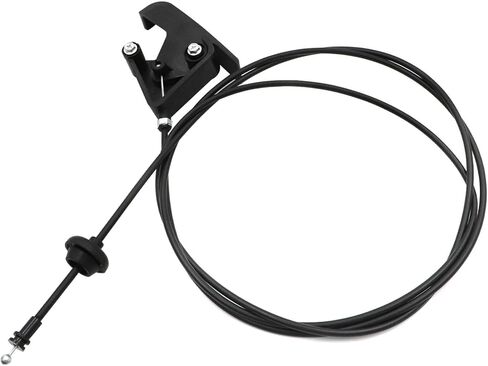 Priprilod Hood Release Cable & Pull Handle Compatible With Dodge Ram 1500 2500 3500 1994-2005 Pickup Truck #55076343 55075422 55275849AA in Saudi Arabia