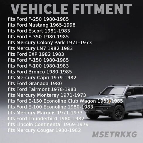 1 قطعة استبدال كابل عداد السرعة العلوي D8UY9A820A، D1AZ9A820A، D8HZ17260C يناسب Ford F-150، F-250، F-350، Mustang، Bronco 1965 1966 1967 1968 1969 1970 1971 1972 1973 1974-1998 in Kuwait