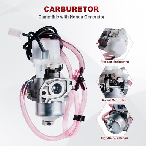 EU2000i Carburetor for Honda Generator EB2000i EU2000i EB2000I EU2000I EB2000IT1 EU2000IK1 EU2000IK1 16100-Z0D-D03 16100-Z0D-D01 with Air Filter Spark Plug Gasket Rebuild Kit in Kuwait