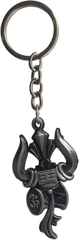سلسلة مفاتيح Bro Mart Lord Shiva Trishul OM Damru Mahakal للمنزل والدراجة (متعددة الألوان) in Saudi Arabia