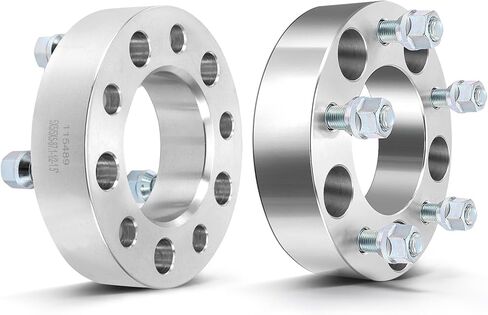 ECCPP 2 قطعة 1.5 بوصة 5 عروة 5x5 إلى 5x5 فواصل العجلات 5x127 إلى 5x127 1/2 بوصة ترصيع 87.1 مم تناسب 2006-2010 لسيارة جيب كوماندر| 1999-2010 لسيارة جيب جراند لشيروكي| 2007-2017 لسيارة جيب رانجلر in Saudi Arabia