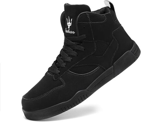 Men's Fashion High Top Sneakers Casual Walking Shoes in Saudi Arabia