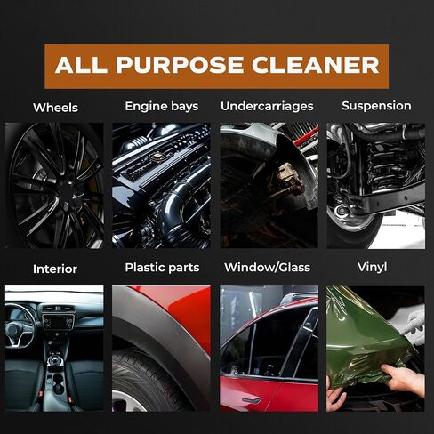 All-Purpose Cleaner (32 fl. oz) – Ready-to-Use Multi-Surface Degreaser for Interior & Exterior Detailing, Safe on Plastics, Glass, Vinyl, and Trim, Made in USA, Professional Grade in Kuwait