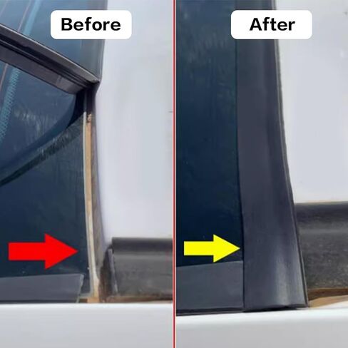 FZJDSD 7555152160 7555252140 Black Left & Right Roof Trim Molding Kit Compatible with Toyota Yaris Hatchback 2006-2016 in Saudi Arabia
