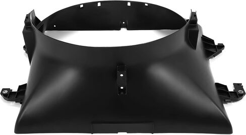 HECASA Radiator Cooling Fan Shroud Compatible with 2009-2016 Dodge Ram 1500 2500 3500 with 5.7L & 6.4L HEMI Replacement for 52126427AB CH3110130 PP Plastic Black in Kuwait