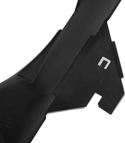 HECASA Radiator Cooling Fan Shroud Compatible with 2009-2016 Dodge Ram 1500 2500 3500 with 5.7L & 6.4L HEMI Replacement for 52126427AB CH3110130 PP Plastic Black in Kuwait