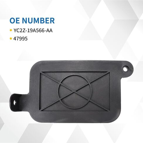 YC2Z-19A566-AA Vacuum Reservoir Compatible with 2000-2014 Ford E150 E250 E350 Econoline Van Vacuum Storage Canister Replaces 47995 in Kuwait