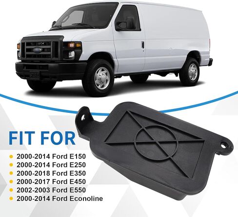 YC2Z-19A566-AA Vacuum Reservoir Compatible with 2000-2014 Ford E150 E250 E350 Econoline Van Vacuum Storage Canister Replaces 47995 in Kuwait