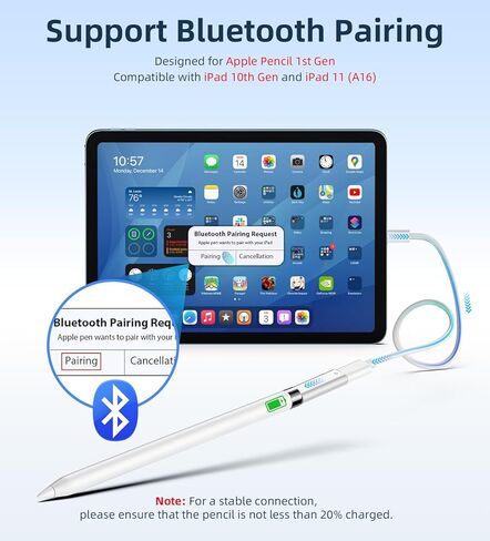 Timovo Lightn-ing female إلى محول الذكور USB-C مع عرض LED ، 2 Pack USB-C إلى محول Lightn-ing مع 35 واط سريع الشحن ونقل البيانات لـ I-Phone 15/16/Pro/Pro Max/Plus ، iPad Pro /محول AIR USB-C in Kuwait