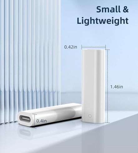 Timovo Lightn-ing female إلى محول الذكور USB-C مع عرض LED ، 2 Pack USB-C إلى محول Lightn-ing مع 35 واط سريع الشحن ونقل البيانات لـ I-Phone 15/16/Pro/Pro Max/Plus ، iPad Pro /محول AIR USB-C in Kuwait