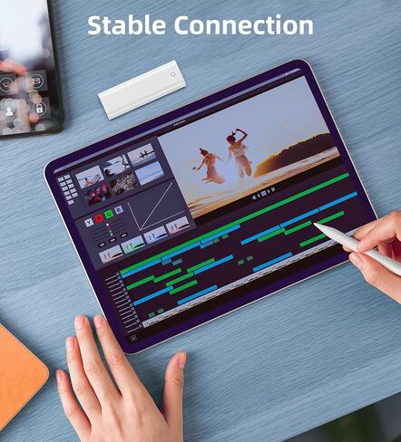 Timovo Lightn-ing female إلى محول الذكور USB-C مع عرض LED ، 2 Pack USB-C إلى محول Lightn-ing مع 35 واط سريع الشحن ونقل البيانات لـ I-Phone 15/16/Pro/Pro Max/Plus ، iPad Pro /محول AIR USB-C in Kuwait