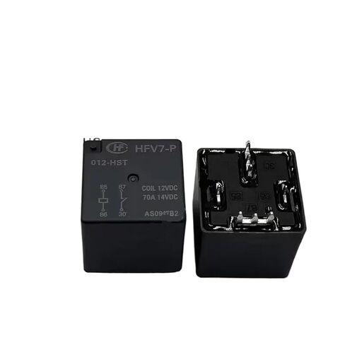 10 قطعة/الوحدة التتابع HFV7-P 012-HST 12 فولت 70A 4 دبابيس مرحل السيارة in Kuwait