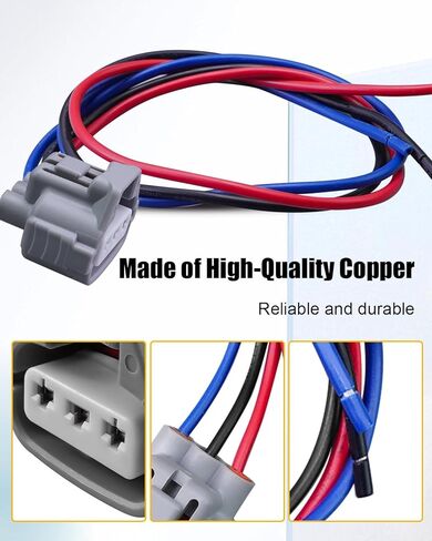 3PIN بدوره أضواء الإشارة موصل تسخير صالح لتويوتا كامري 2015 2016 2017 ، استبدال 81128-06470 81520-06050 in Saudi Arabia