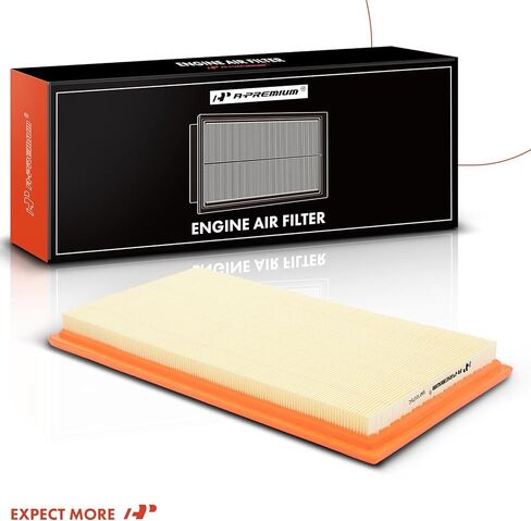 A-Premium Engine Air Filter Compatible with Ford Explorer, Explorer Sport Trac & Mercury Mountaineer, 2006-2010, V8 4.6L, Flexible Panel, Replace# 6L2Z9601AA in Saudi Arabia