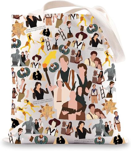 G2TUP Evelyn Movie Tote Bag O'Connell & Evelyn Fans Gift High Priest Imhotep Shoulder Bag O'Connell Tours Merchandise in Saudi Arabia