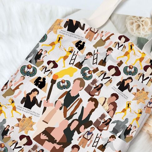 G2TUP Evelyn Movie Tote Bag O'Connell & Evelyn Fans Gift High Priest Imhotep Shoulder Bag O'Connell Tours Merchandise in Saudi Arabia