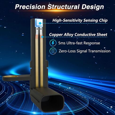 ABS Wheel Speed Sensor Compatible with Toyota Tundra 2007-2017 Replace # 89543-0C020, 89542-0C020 (4 PCS) in Kuwait