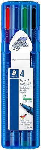 STAEDTLER 437 XBSB4 Triplus Ballpoint Pen (Pack of 4) in Saudi Arabia