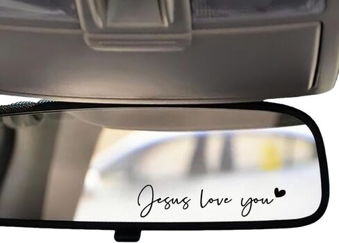 3 × ملصقات Just Pray، ملحقات السيارة للنساء، ملصقات مرآة الرؤية الخلفية للتأكيد الذاتي، ملصقات نافذة السيارة من الفينيل، ديكور ملهم للسيارة، هدية سيارة لها (أبيض) in Kuwait