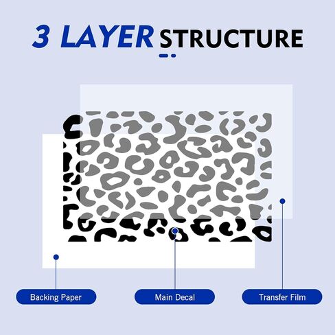 2 PCS Car Side Window Decals, Leopard Cheetah Vinyl Car Rear Quarter Glass Stickers, 16" x 29" Auto Decoration Decal with Installation Tool, Universal for Most Cars (Black) in Kuwait