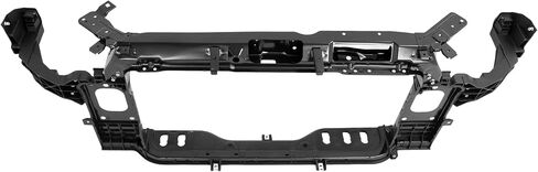 Radiator Support Compatible with 2017-2018 Kia Forte Forte5 SX Replacement for KI1225183 64101B0000 Plastic & Steel Electrophoresis Black Radiator Mounts in Kuwait
