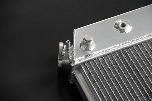 Aluminum Radiator for 17 x 28 inch Core ONLY Compatible with Chevy Monte Carlo Impala 1971 72 73 74 75 76 77 78 1979 in Kuwait