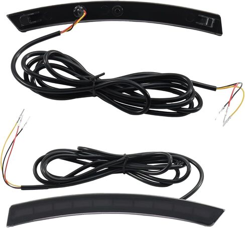 ضوء LED كهرمان وأبيض للعجلة الجانبية متوافق مع Honda CRV 2023 2024، مصابيح عاكسة أمامية in Kuwait