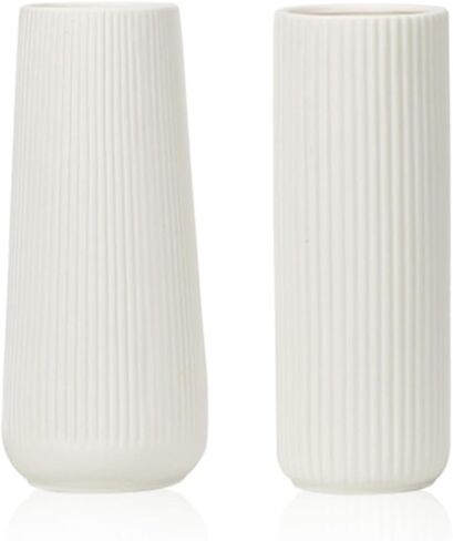 Ceramic Vase Perfect for Pampas Grass Home Décor Living Room Dining Table Farmhouse Office Bedroom Table Kitchen Shelf Elegant Ceramic Flower Vase Ideal for Modern and Rustic Spaces in Saudi Arabia