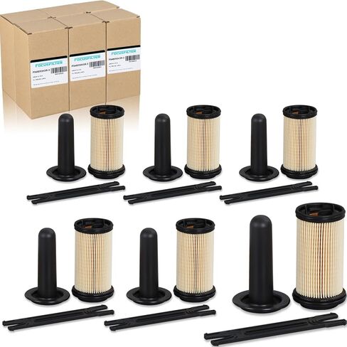 FOCUSFILTER UF101 OEM Grade Urea Filter, for Denoxtronic 2.2 Adblue dosing pump, Replace 5303604, 1457436033, 47364243, 21516229, 21376693, D295, 3783187, PE17000, RE554498, RE554498, U5001(Pack of 6) in Kuwait