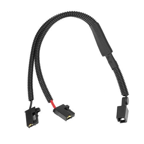 مجموعة أسلاك توصيل محول 1 إلى 2 لبوق السيارة متوافقة مع قابس بوق شاحنة ToyotaCars، كابل محول مقسم Y، 18 بوصة in Kuwait