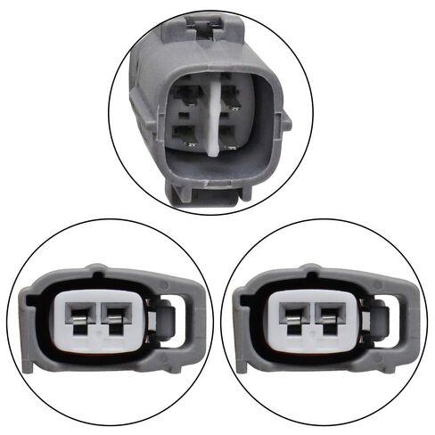 82219-07010 82219-33030 Knock Sensor Wire Harness, 4 Terminal Rectangular Connector Compatible with Toyota Camry Lexus ES300 in Kuwait