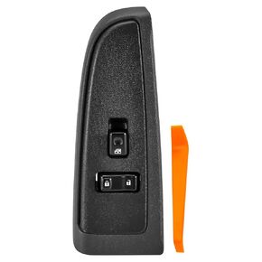 19115820 Front Passenger Window Switch with Dark Gray Bezel Fits for 2003-2006 Chevy Silverado Avalanche GMC Sierra Yukon Cadillac Escalade, Power Button in Kuwait