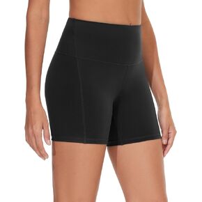 Dragon Fit Women's Workout Shorts High Waist Tummy Control Breathable Biker Shorts for Gym Running 5" in Kuwait