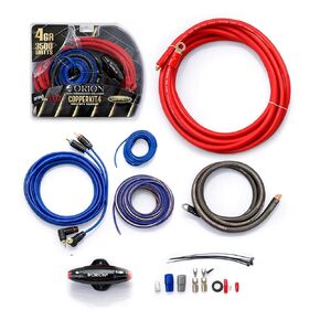 Orion XTR Series XTRCOPPERKIT4 Complete Amp Wiring Kit | 4-Gauge Wire, 3500W, High Current Subwoofer Wiring Kit, DIY installation Cables, OFC Copper, includes Fuse Holder, Speaker Wire, RCA Cable in Kuwait