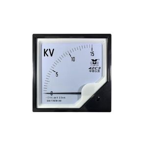 42C3 DC high-Voltage Voltmeter 5kv 10kv 1500v 2000v Input 1ma 2.5ma 5ma kV(2500V 5mA) in Kuwait