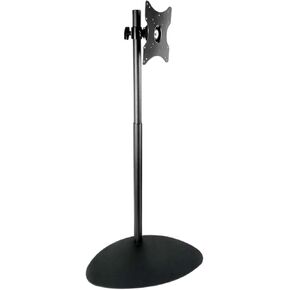 DL-R01-600 66cm-120cm Height Adjustable Steel LCD TV Desk Stand Monitor Floor Stand Large Heavy Duty Base with Rod 200X200 100x100 in Saudi Arabia
