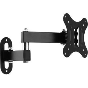 Adjustable 10kg TV Wall Mount Bracket Flat Screen TV Frame Supports 10 Degree Tilt Suitable for 14 - 27 Inch LCD LED Monitors in Kuwait