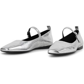 Vagabond Shoemakers Women's Delia Patent Leather Mary Jane Flat, Dark Red, 8 in Kuwait