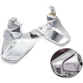 أجزاء زخرفية لمحرك المحرك متوافقة مع غطاء طلاء المحرك Wing 1800 غطاء تصفيح F6B غطاء المحرك المعدل لموديلات 2012-17 (أسود) in Kuwait