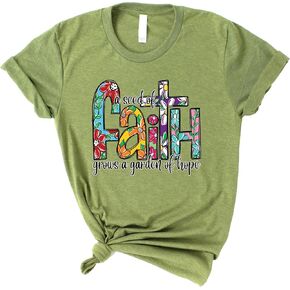 Love in Faith | A Seed of Faith | Christian T-Shirts for Women | Faith-Based Apparel | Christian Gifts in Saudi Arabia