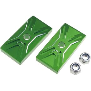 LeosHi Chain Adjuster Swingarm End Cap Compatible with Ninja 400 300 250R 250SL Z400 Z250 Z300 VERSYS-X 300 250 Motorcycle Accessories (Color : Black) in Kuwait